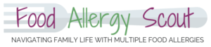 Blog header graphic for Food Allergy Scout